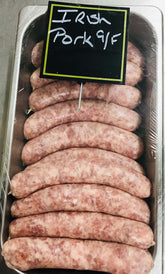 Pork, Leek and Bacon Sausages